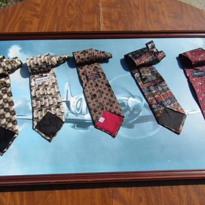 5 Men's Silk Neckties .